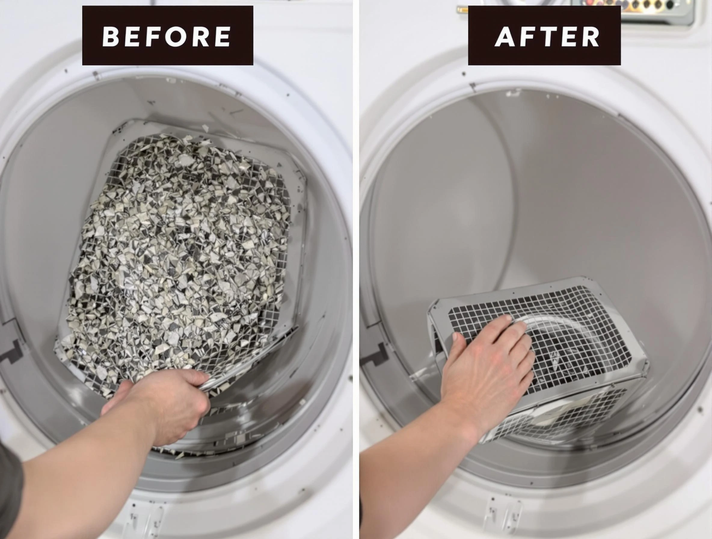 Professional lint trap cleaning by Clanton Dryer Vent Cleaning in Clanton