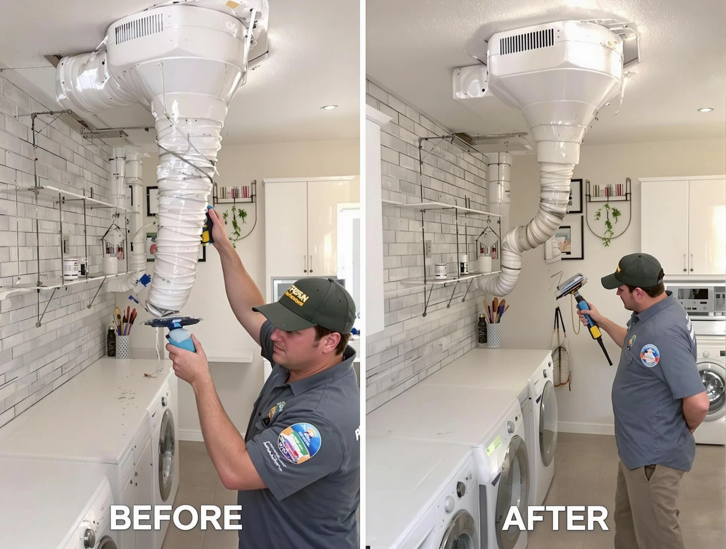 Professional dryer exhaust vent cleaning by Clanton Dryer Vent Cleaning in Clanton