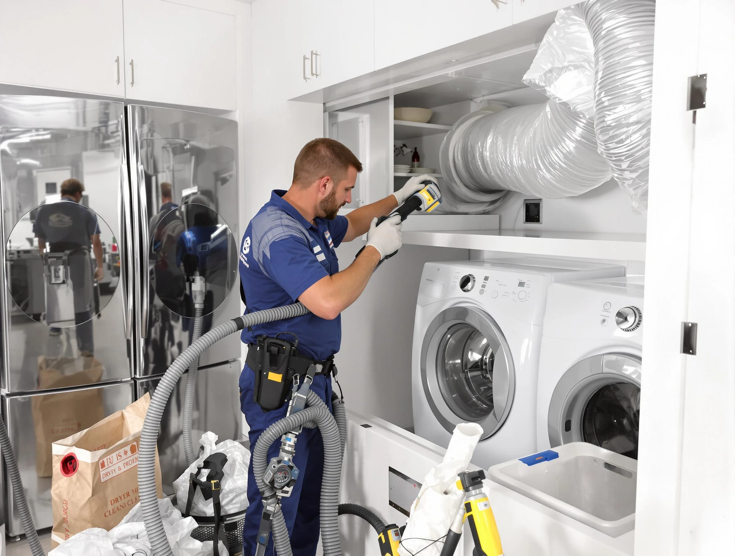 Professional duct cleaning by Clanton Dryer Vent Cleaning in Clanton
