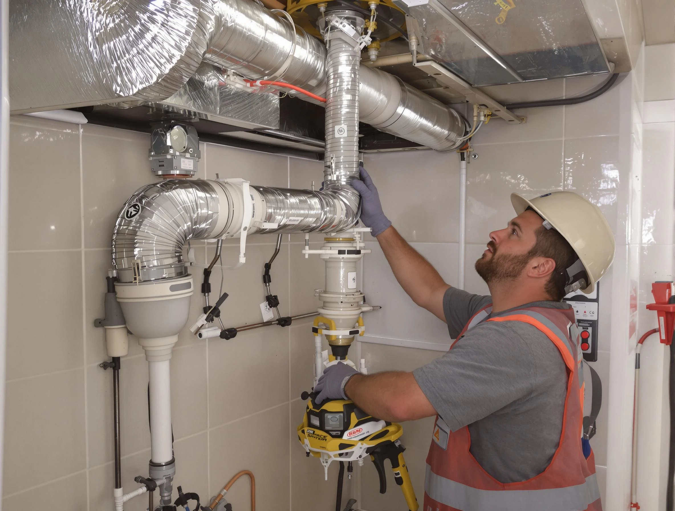 Clanton Dryer Vent Cleaning expert performing professional dryer vent repair and installation in Clanton