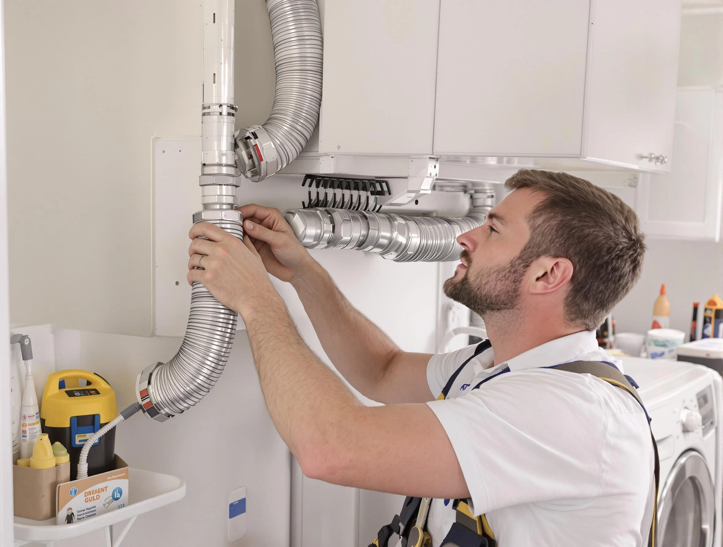 Professional dryer vent repair and installation by Clanton Dryer Vent Cleaning in Clanton