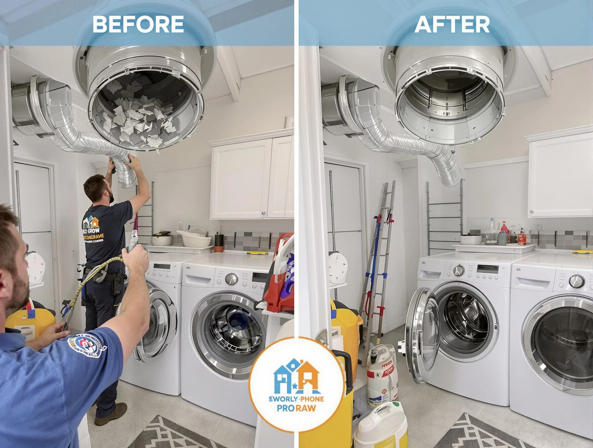 Residential dryer vent cleaning by Clanton Dryer Vent Cleaning in Clanton